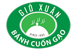 logo bánh cuốn gạo gió xuân